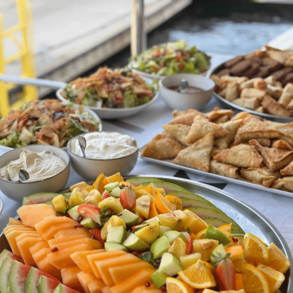 Yacht Catering in Dubai UAE - Gulf Yachts