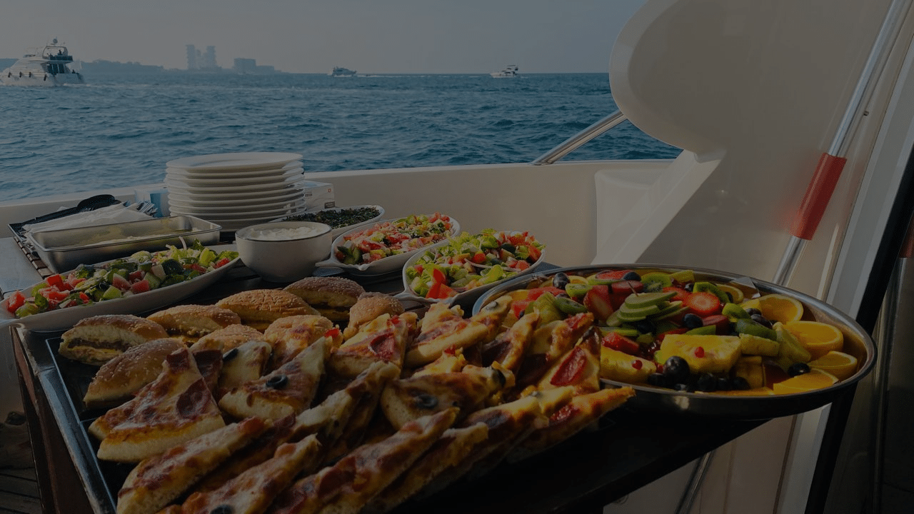 Yacht Catering in Dubai UAE - Gulf Yachts